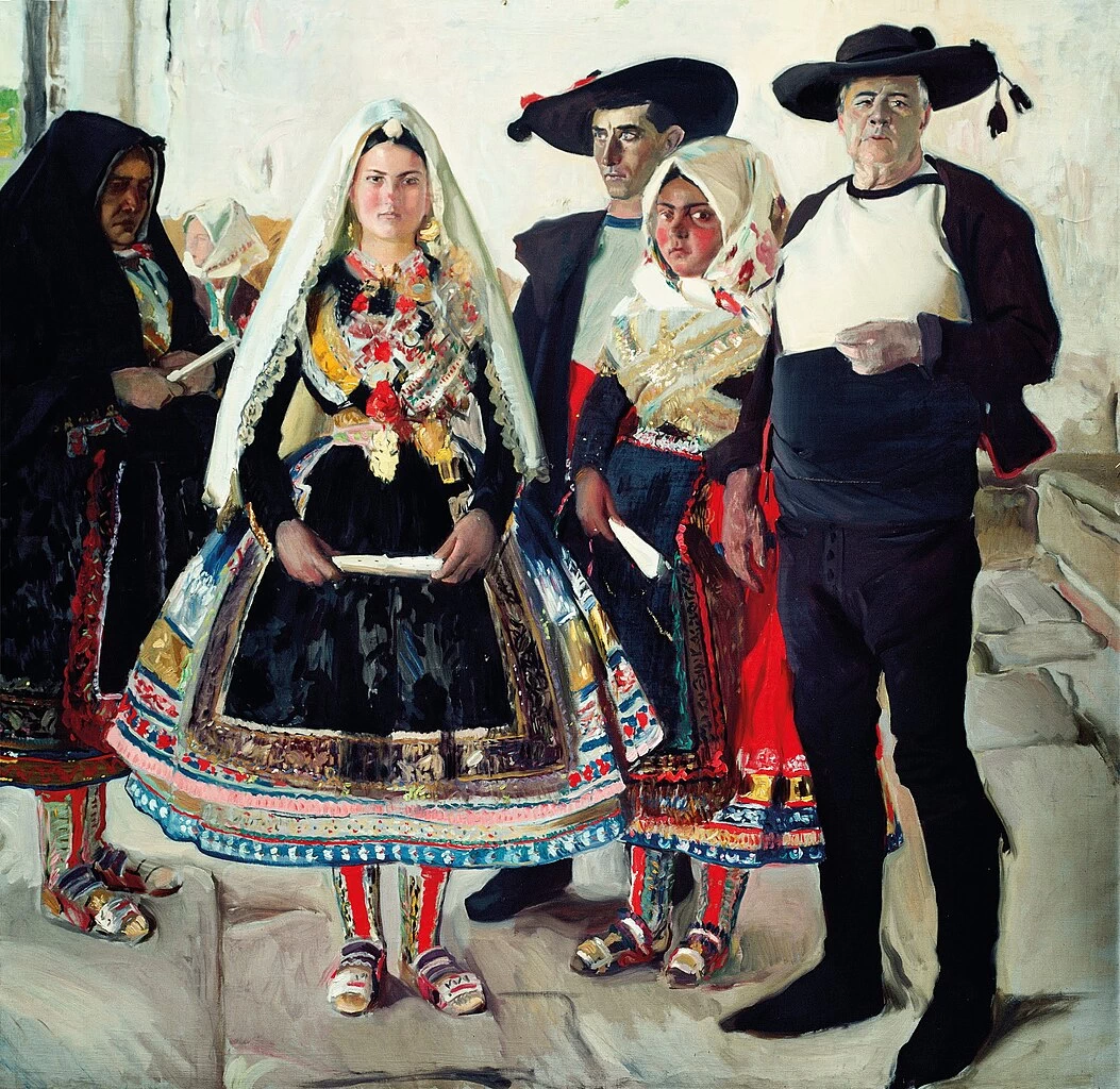 Tipiche Lagarteran o spose Lagarteran - Museo Sorolla, Madrid